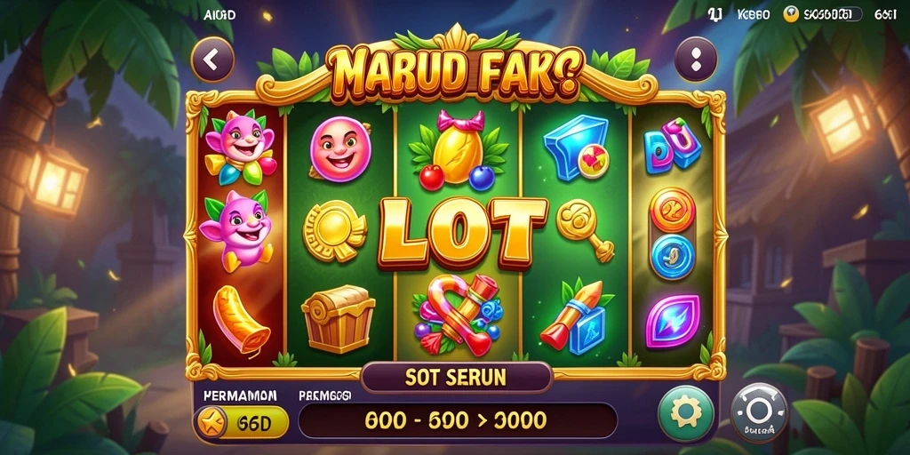 Tampilan utama permainan Slot 66D dengan grafis menakjubkan.