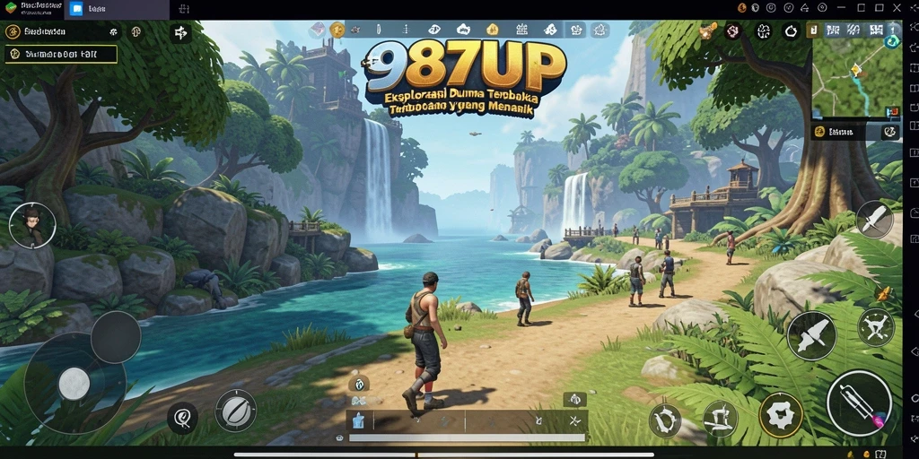 Gameplay mendebarkan di dunia terbuka 987UP.