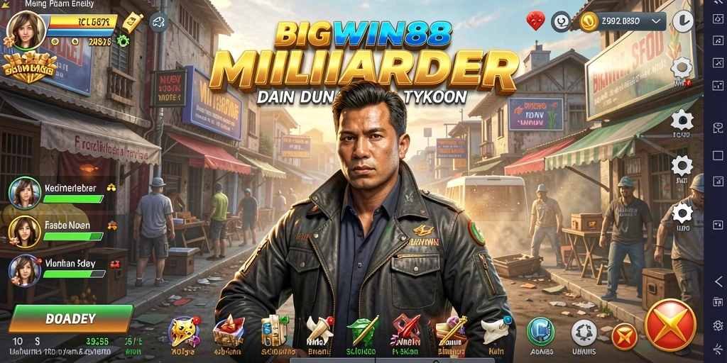 Tampilan gameplay Tycoon yang menarik dan dinamis.