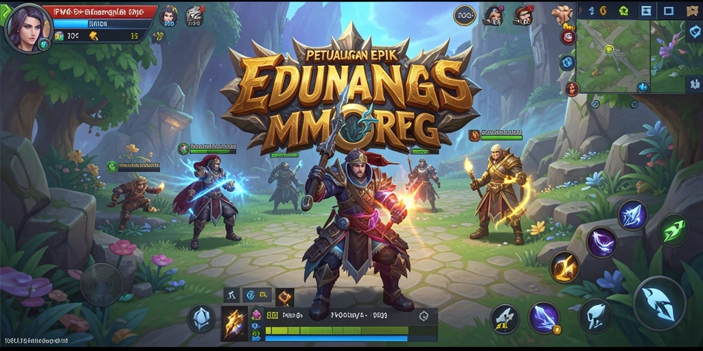 Tampilan gameplay seru dalam petualangan MMORPG FW66.