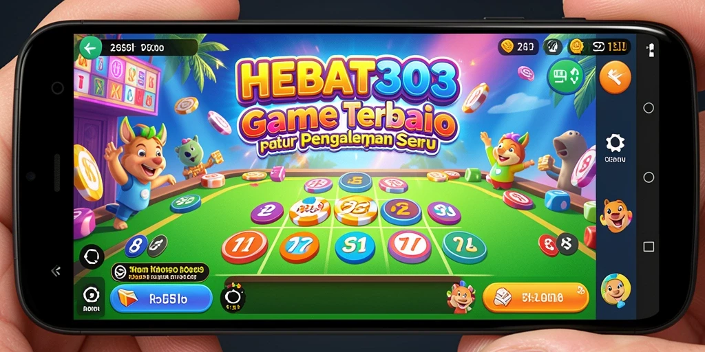 Tangkapan layar utama HEBAT303 menampilkan gameplay Bingo yang seru.