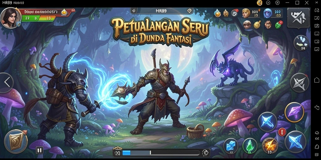 Screenshot HR89 menampilkan gameplay seru di dunia petualangan.