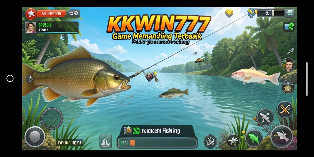 Tangkapan ikan seru dalam KKWIN777 dengan grafis memukau.