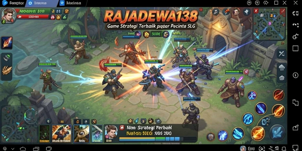 Tampilan gameplay RAJADEWA138 yang memukau dan dinamis.