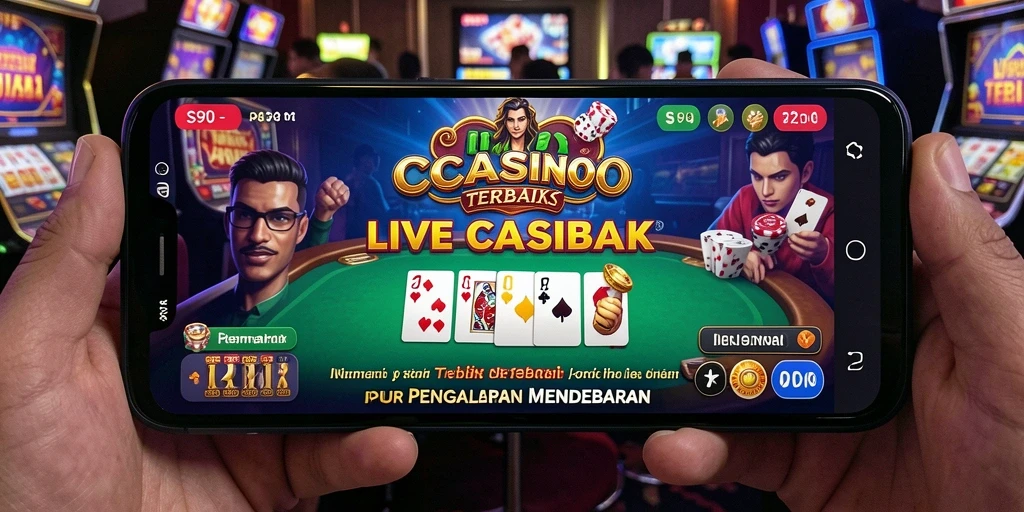 Gameplay S80 menunjukkan dealer langsung dan permainan kasino yang mendebarkan.