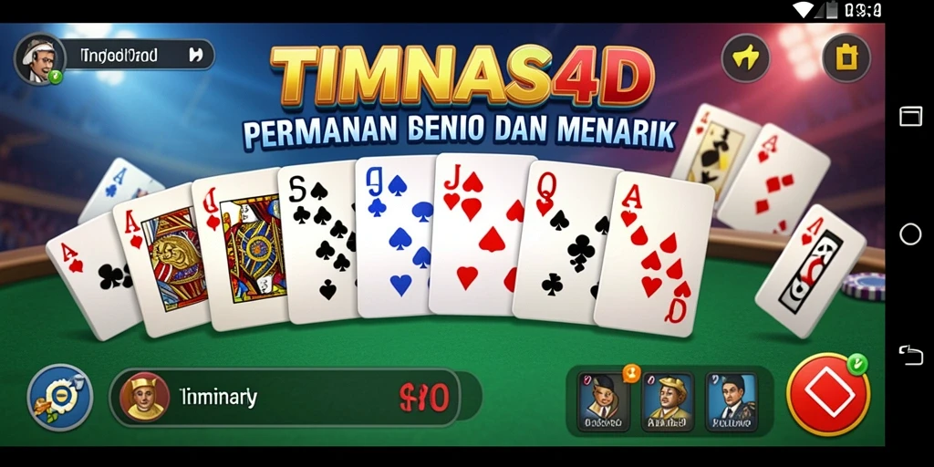 Tampilan seru gameplay TIMNAS4D yang menggugah semangat bermain.
